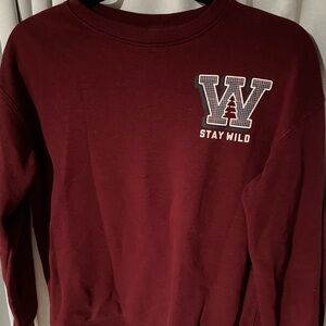 Old Navy Burgundy Sweatshirt